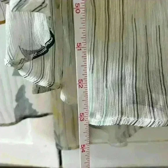 NWT Anthropologie Midi Dress Floral Tiered Size 8 - Picture 11 of 16